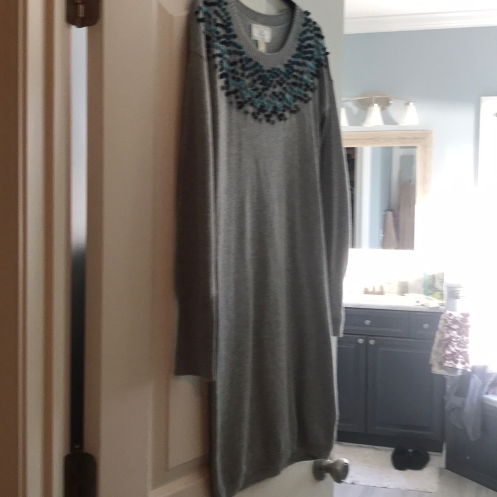 Ruby moon by anthropology sweater dress small